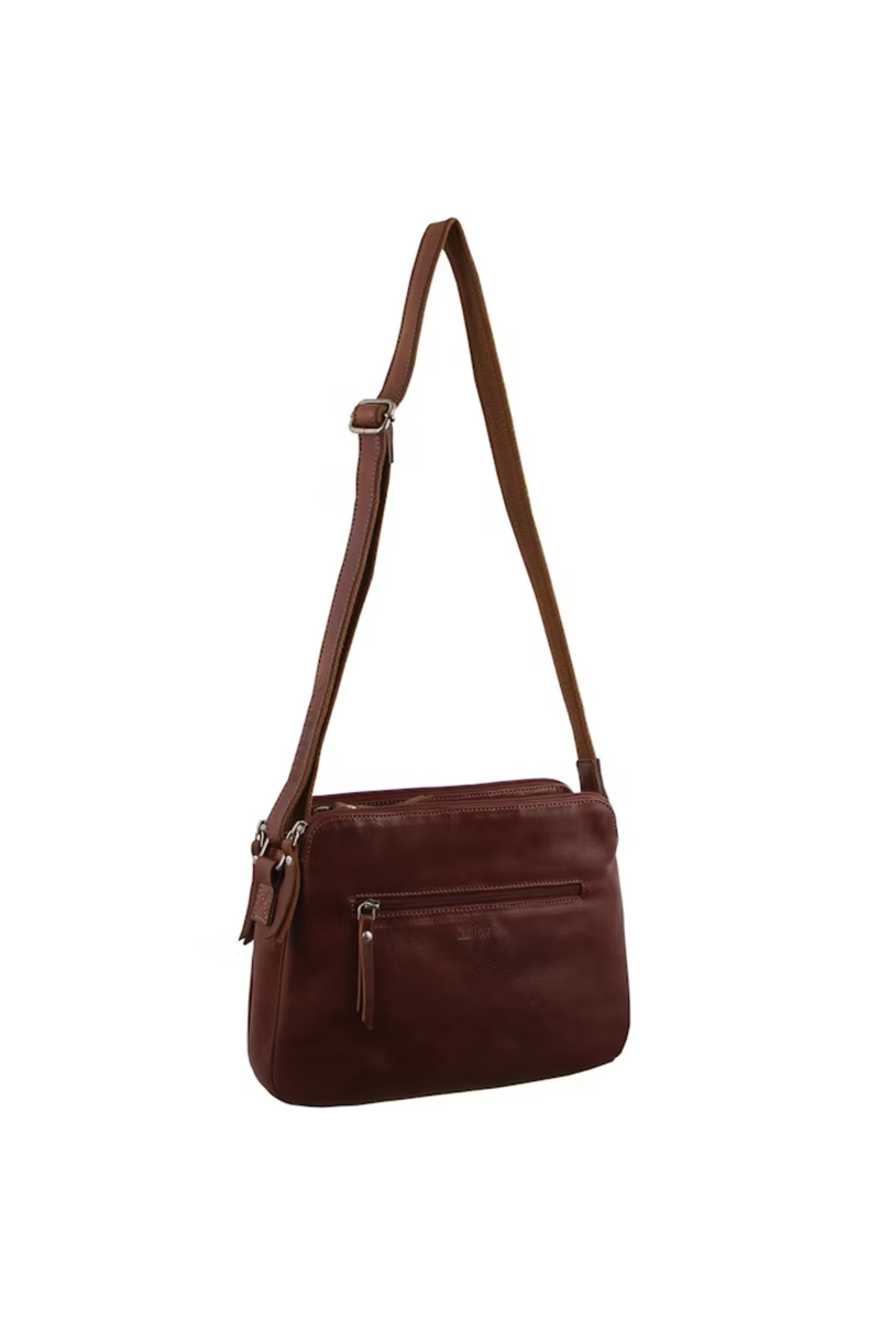 Nappa Leather Crossbody Bag