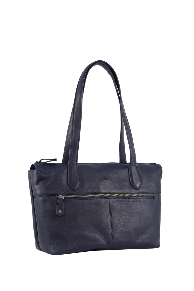 Nappa Leather Large Shoulder Bag