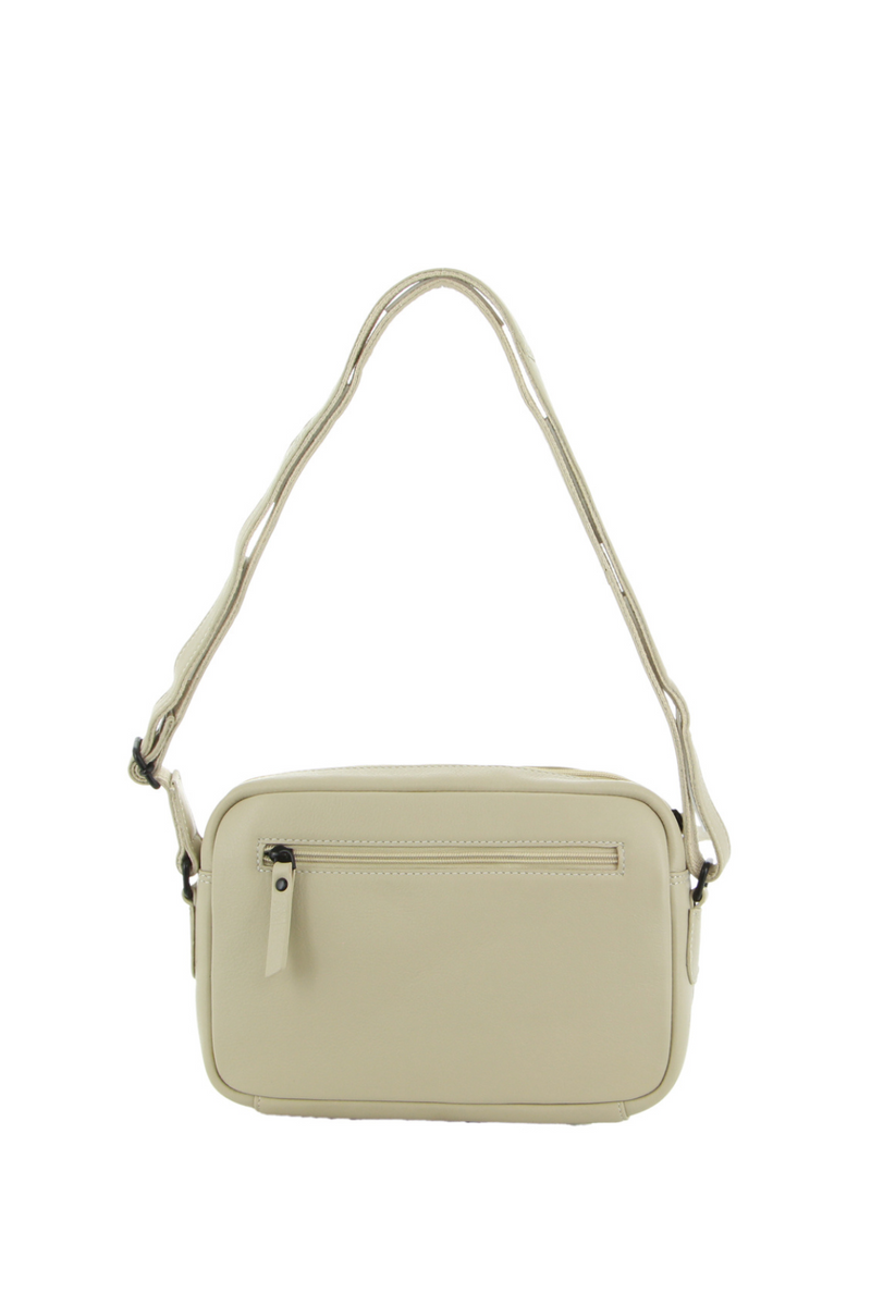 Nappa Leather Oblong Shoulder Bag