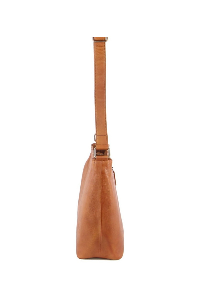 Nappa Leather Bucket Handbag