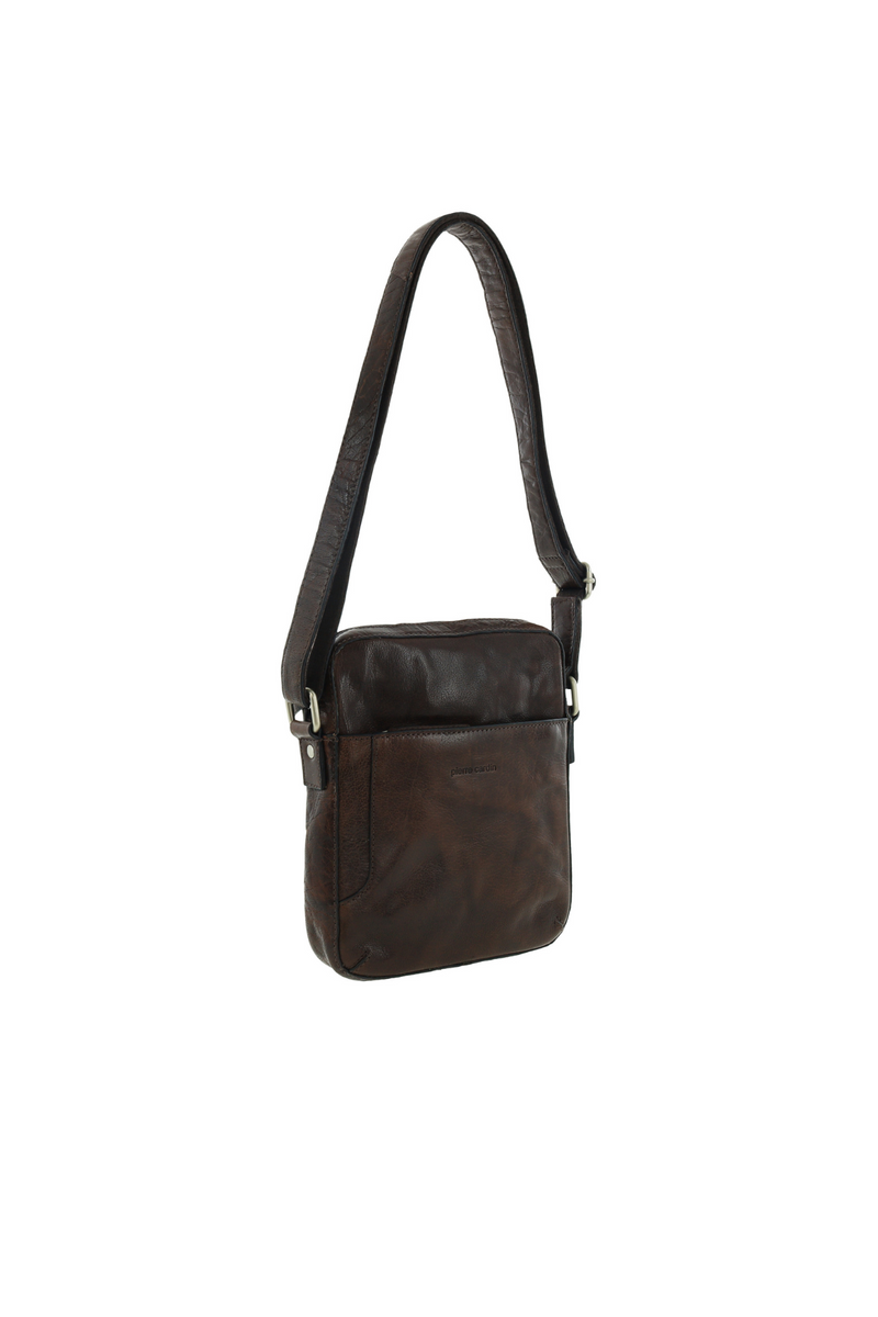 Rustic Leather iPad Mini Crossbody Bag