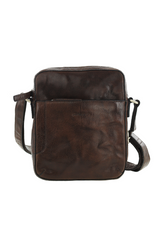 Rustic Leather iPad Mini Crossbody Bag