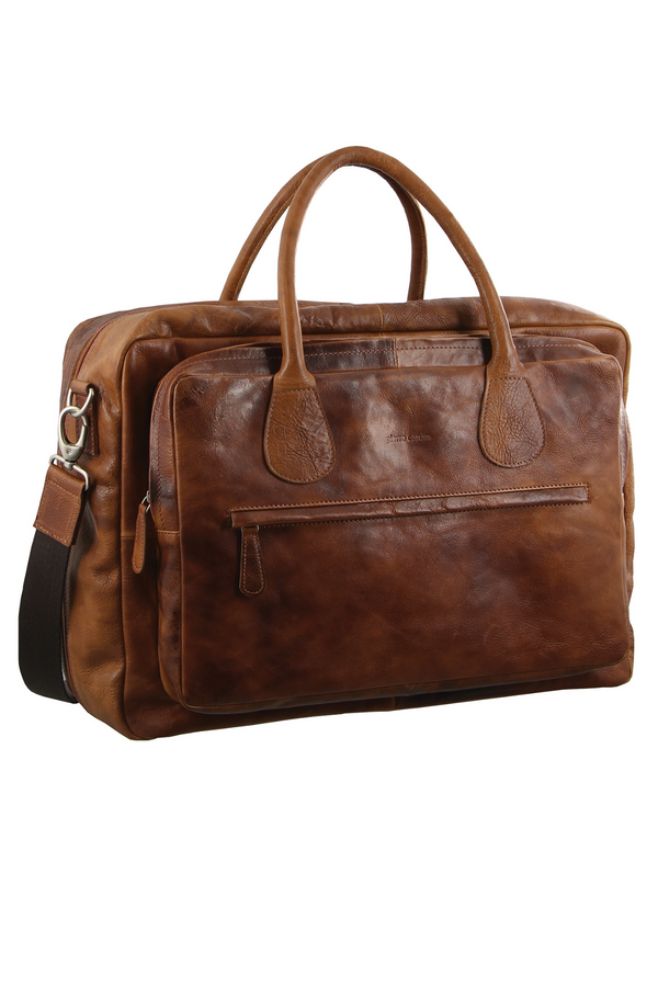 Rustic Leather Business Bag