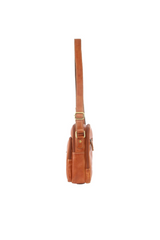 Rustic Leather Crossbody Bag